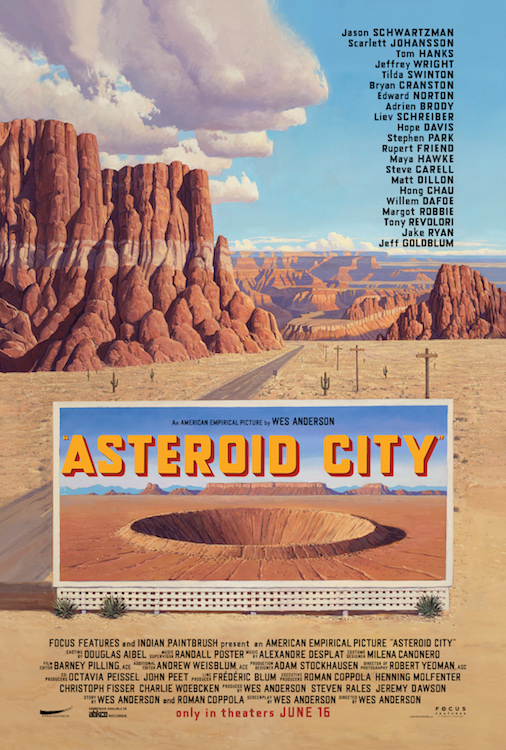 "Asteroid City" poster