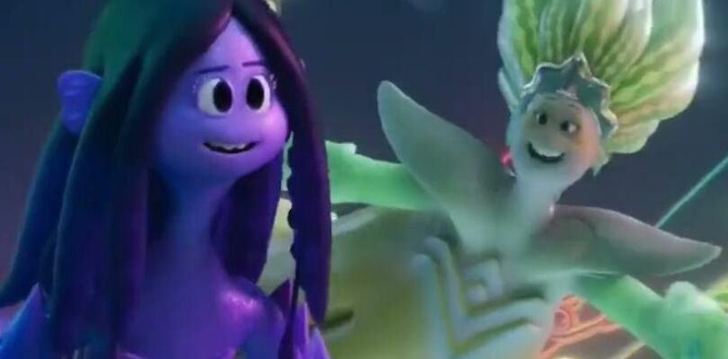 Jane Fonda and Lana Condor in "Ruby Gillman, Teenage Kraken"