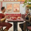 Helen Mirren and Zachary Levi in "Shazam! Fury of the Gods"