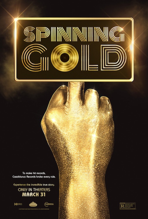 "Spinning Gold" poster
