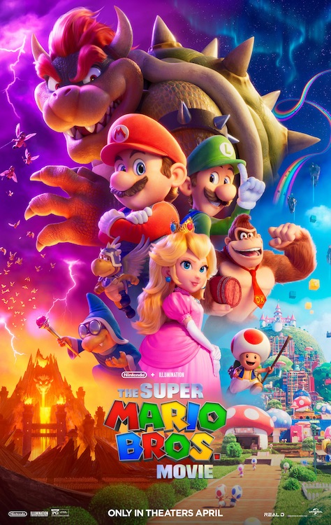 "Super Mario Bros. Movie" poster
