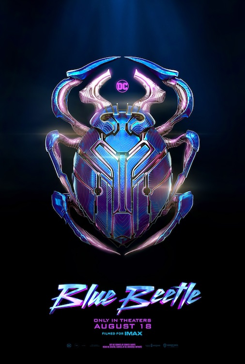 "Blue Beetle" poster