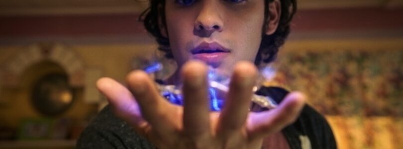 Xolo Maridueña as Jaime Reyes in Warner Bros. Pictures’ action adventure “Blue Beetle,” a Warner Bros. Pictures release.