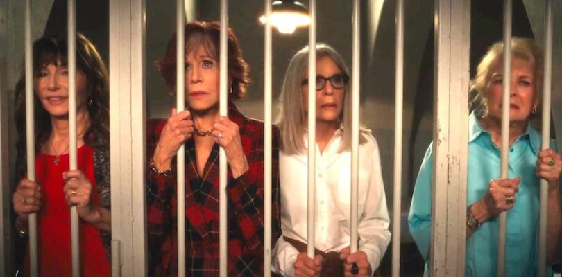 Mary Steenburgen (from left). Jane Fonda, Diane Keaton, and Candice Bergen in "Book Club: The Next Chapter."