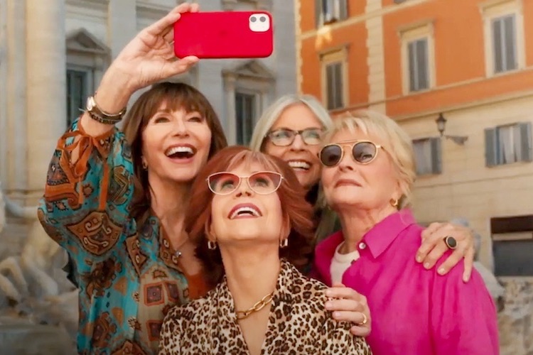 Mary Steenburgen, Jane Fonda, Diane Keaton, and Candice Bergen in "Book Club: The Next Chapter"