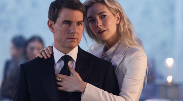 Tom Cruise and Vanessa Kirby in "Mission: Impossible Dead Reckoning - Part One"