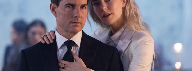 Tom Cruise and Vanessa Kirby in "Mission: Impossible Dead Reckoning - Part One"