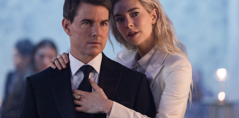 Tom Cruise and Vanessa Kirby in "Mission: Impossible Dead Reckoning - Part One"