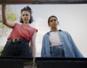 Margaret Qualley and Geraldine Viswanathan in director Ethan Coen's "DRIVE-AWAY DOLLS"