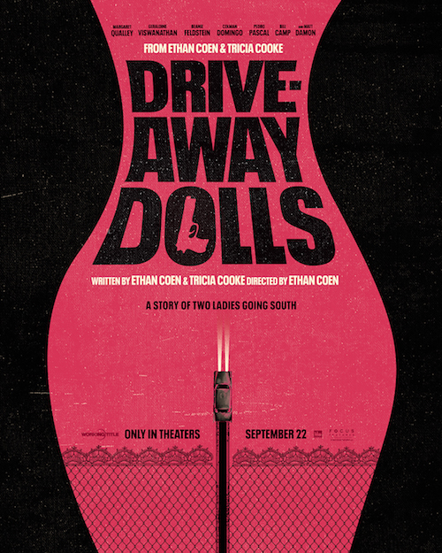 "DRIVE-AWAY DOLLS" poster