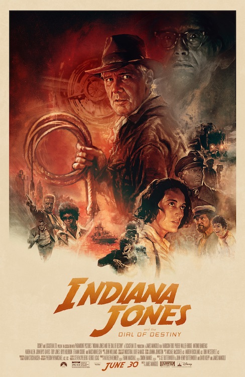 "Indiana Jones and the Dial of Destiny" poster
