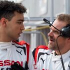 David Harbour (right) and Archie Madekwe in "Gran Turismo."