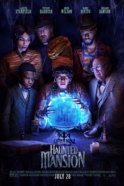 "Haunted Mansion" poster