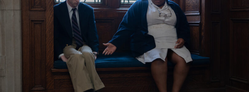 Dominic Sessa and Da'Vine in "The Holdovers," a Focus Features release.