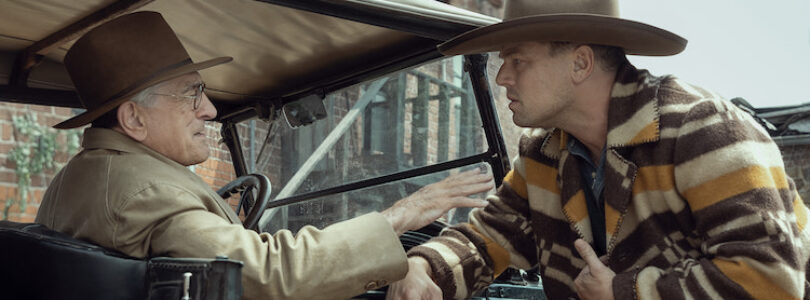 Robert De Niro and Leonardo DiCaprio in "Killers of the Flower Moon"