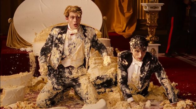 Taylor Zakhar Perez and Nicholas Galitzine in "Red, White & Royal Blue."