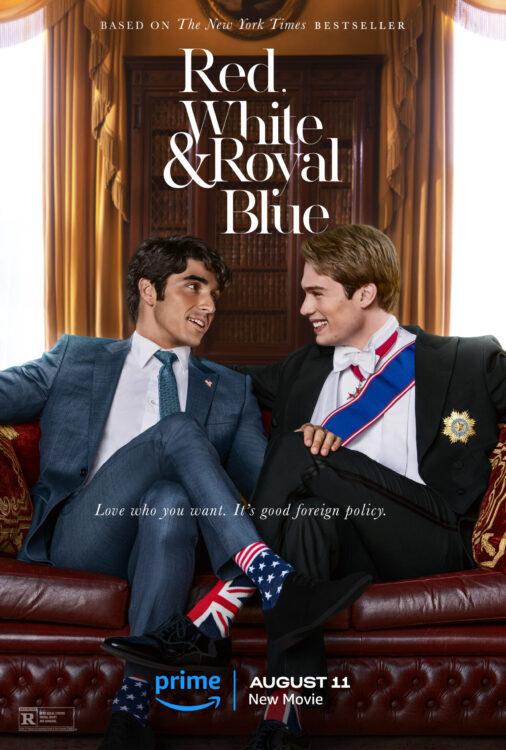 "Red, White & Royal Blue" poster