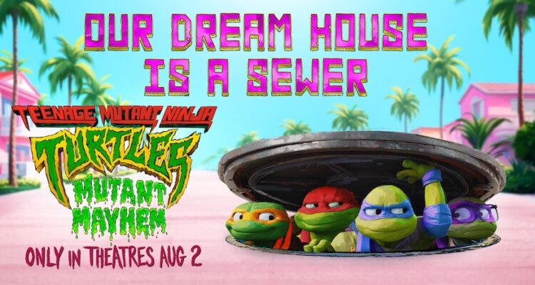 "Teenage Mutant Ninja Turtles: Mutant Mayhem" header