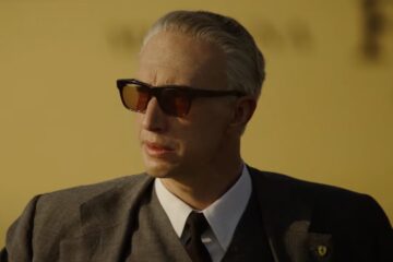 Adam Driver in "Ferrari"