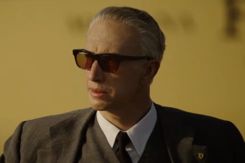 Adam Driver in "Ferrari"