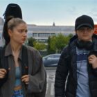 Eve Hewson and Orén Kinlan in "Flora and Son."