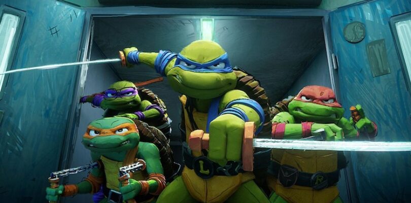 "Teenage Mutant Ninja Turtles: Mutant Mayhem."