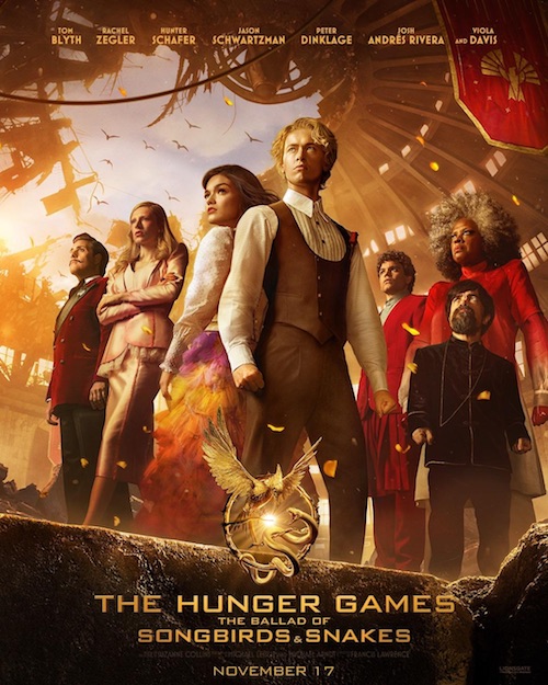 "The Hunger Games: The Ballad of Songbirds and Snakes" poster