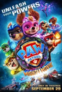 "PAW Patrol: The Mighty Movie" poster
