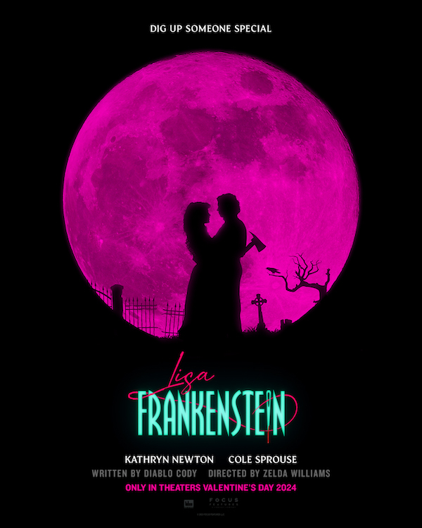 "Lisa Frankenstein" poster
