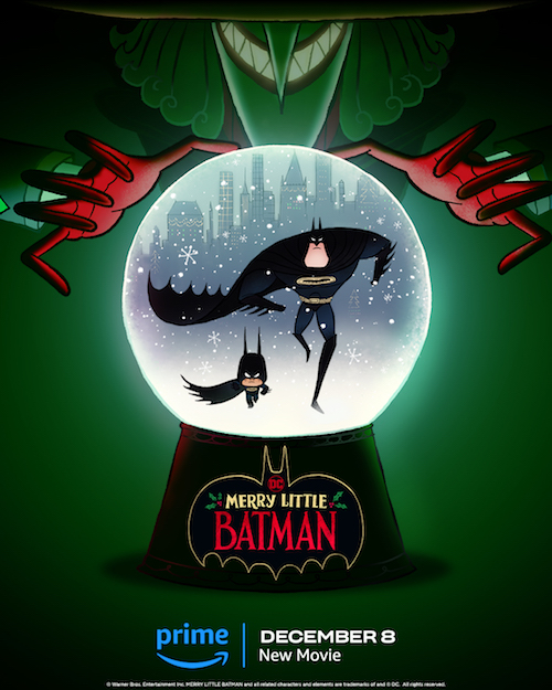 "Merry Little Batman" poster