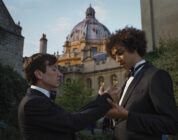 Barry Keoghan and Archie Madekwe in "Saltburn."