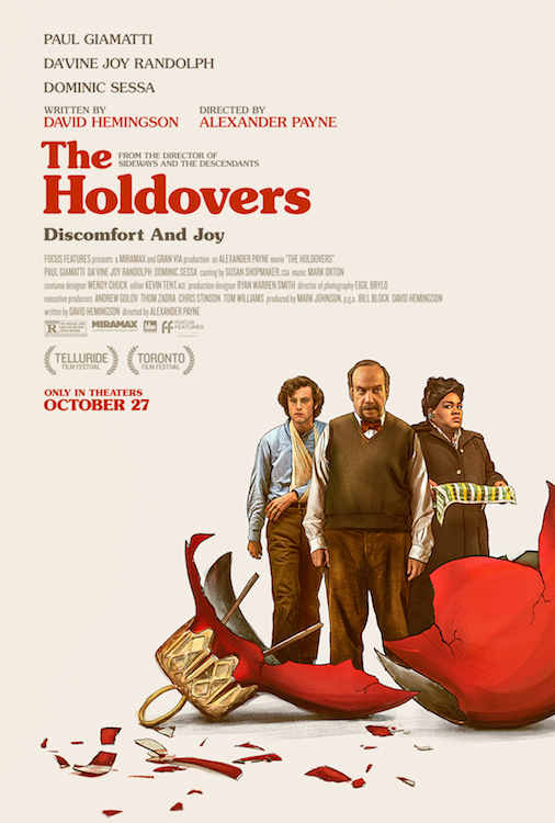 "The Holdovers" poster