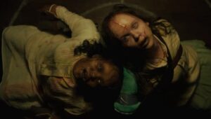 Olivia O'Neill and Lidya Jewett in "The Exorcist: Believer."