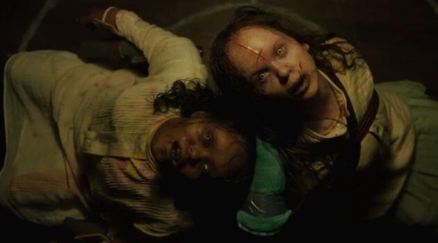 Olivia O'Neill and Lidya Jewett in "The Exorcist: Believer."