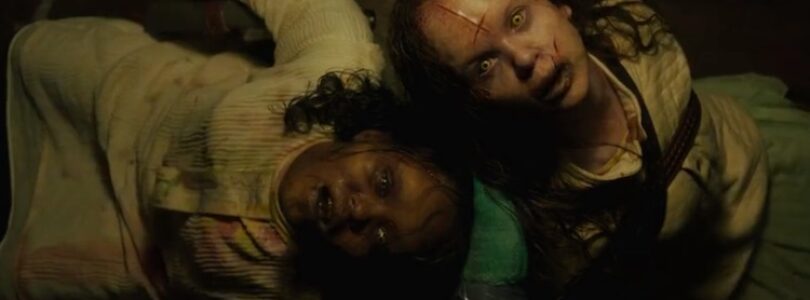 Olivia O'Neill and Lidya Jewett in "The Exorcist: Believer."