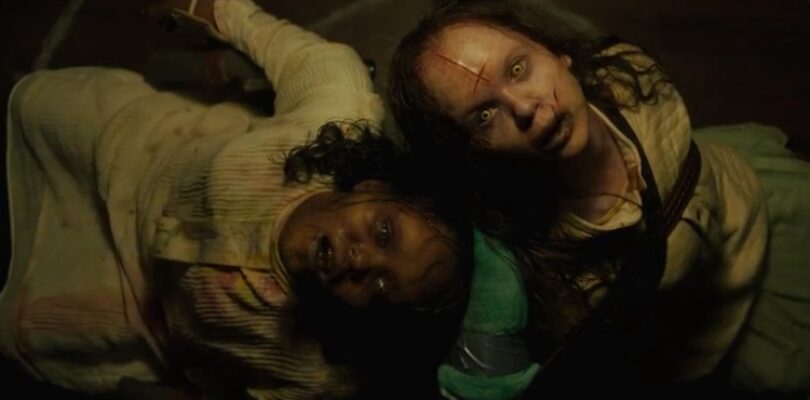 Olivia O'Neill and Lidya Jewett in "The Exorcist: Believer."