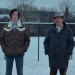 Paul Giamatti and Dominic Sessa in "The Holdovers"