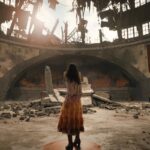 Rachel Zegler, Sofia Sanchez, and Luna Steeples in "The Hunger Games: The Ballad of Songbirds & Snakes"