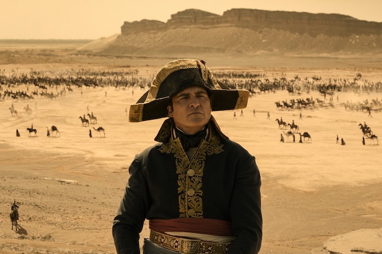 Joaquin Phoenix in "Napoleon"