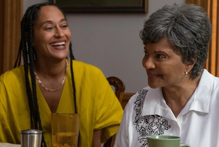 Tracee Ellis Ross and Leslie Uggams in "American Fiction."