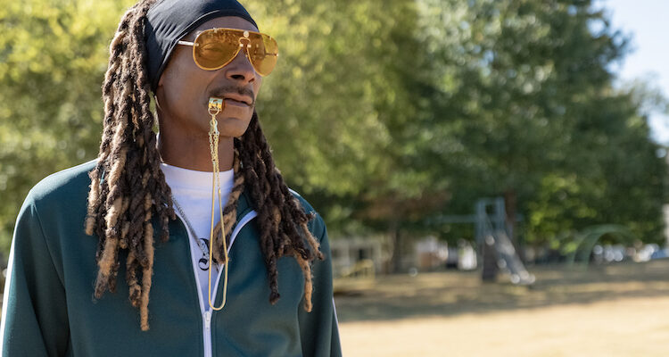 Snoop Dogg in "The Underdoggs." Photo by Wilford Harewood/Wilford Harewood - © 2024 METRO-GOLDWYN-MAYER PICTURES INC. All Rights Reserved.