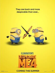 "Despicable Me 4" poster