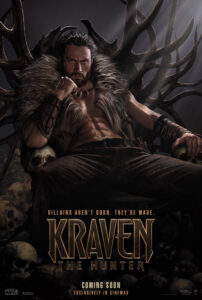 "Kraven the Hunter" poster