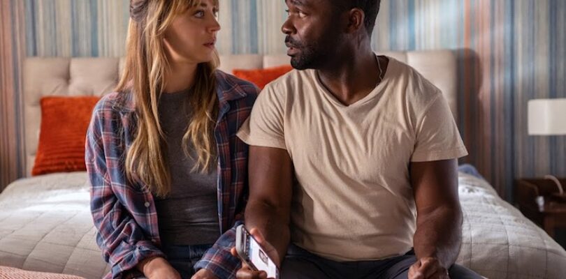 Kaley Cuoco and David Oyelowo in "Role Play."