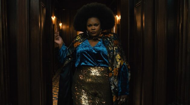 Nicole Byer stars as "Dede" in writer/director Kobi Libii's "The American Society of Magical Negroes," a Focus Features release.