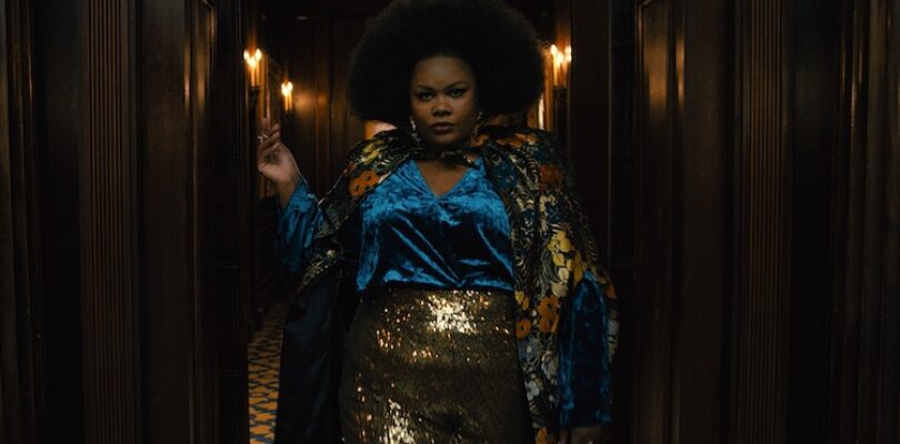 Nicole Byer stars as "Dede" in writer/director Kobi Libii's "The American Society of Magical Negroes," a Focus Features release.