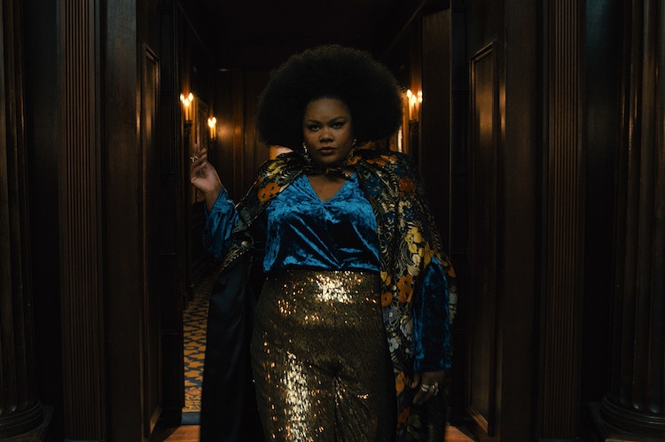 Nicole Byer stars as "Dede" in writer/director Kobi Libii's "The American Society of Magical Negroes," a Focus Features release.