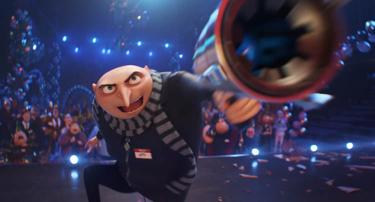 Gru (Steve Carell) in "Despicable Me 4," from Illumination.