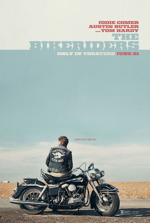 "The Bikeriders" poster