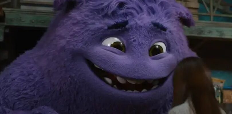 Steve Carell and Cailey Fleming in "IF."